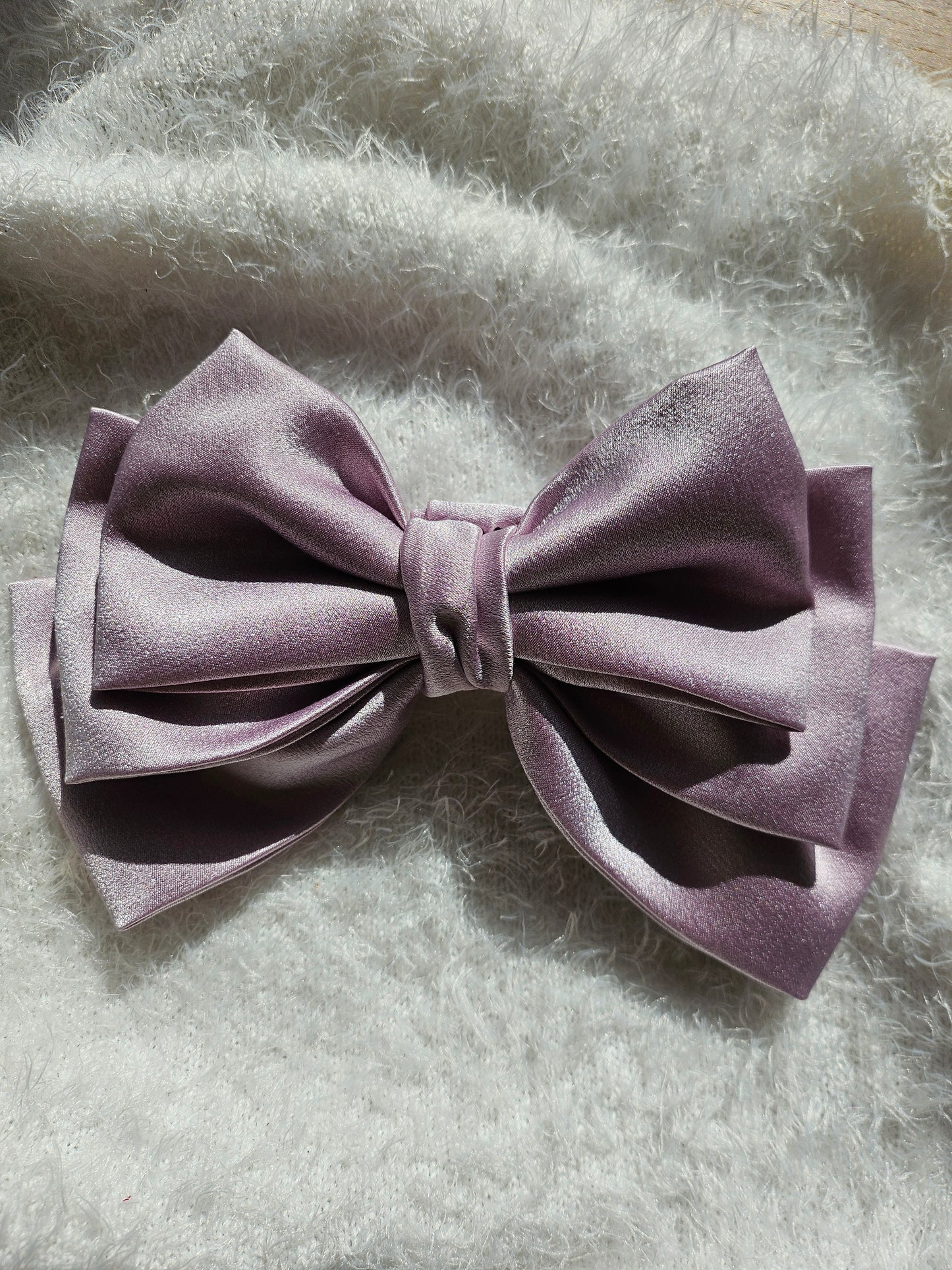 Aster triple layer hair bow