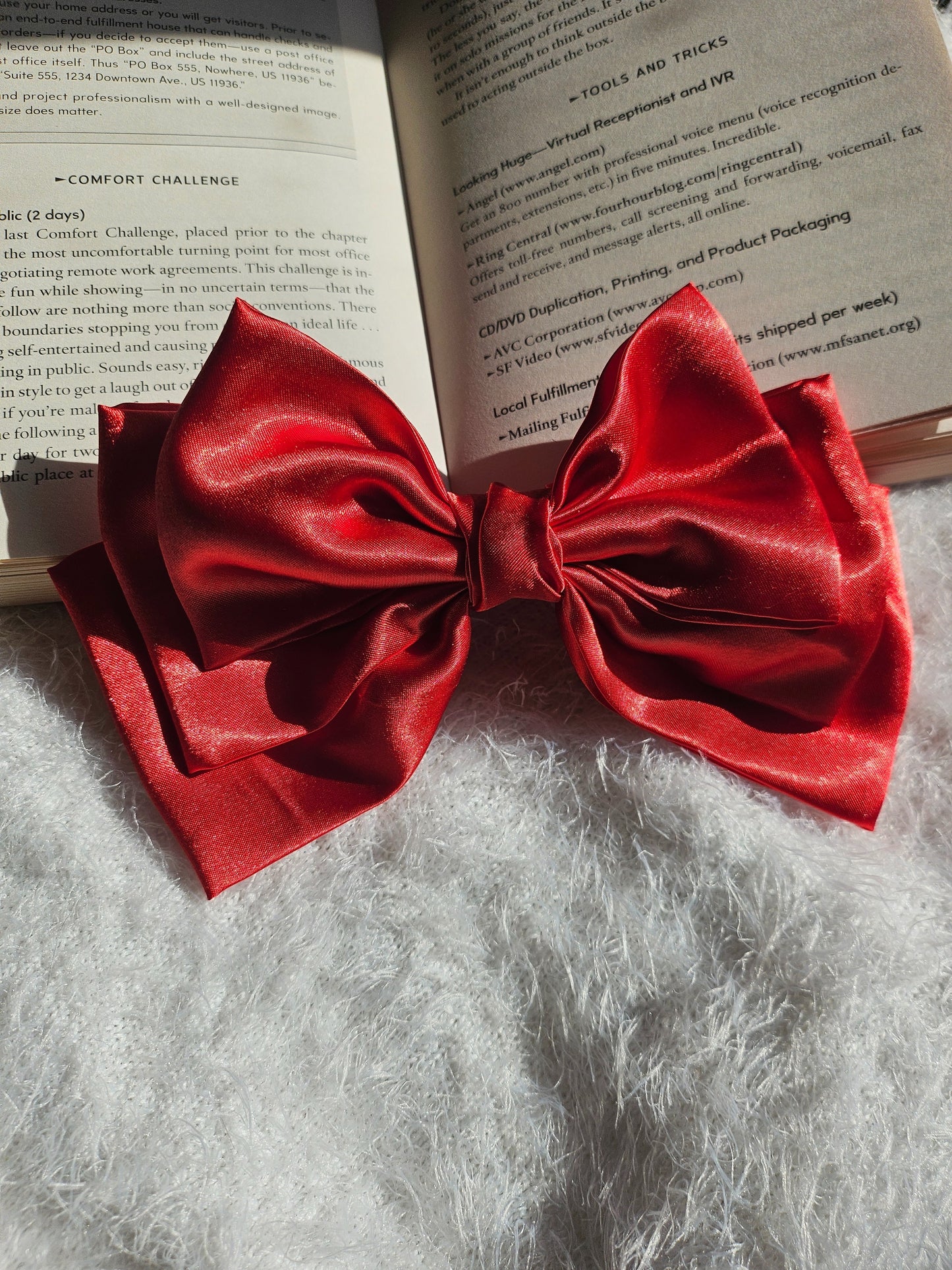 Rosie triple layer hairbow